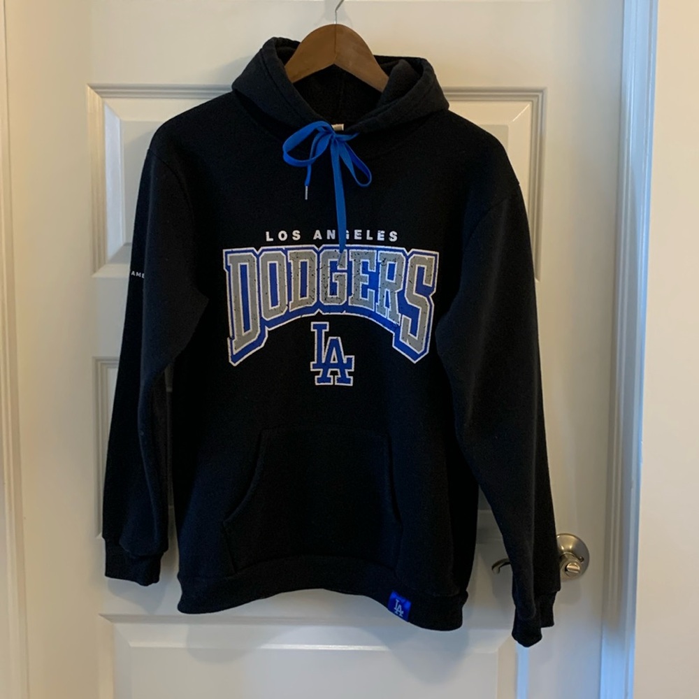 LA Dodgers Black Hoodie Sweatshirt Size Medium ⚾️